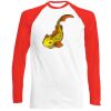 Long Sleeve Baseball T-Shirt, 160g, von FRUIT Miniaturansicht